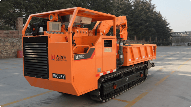 防爆柴油機(jī)履帶運(yùn)輸車